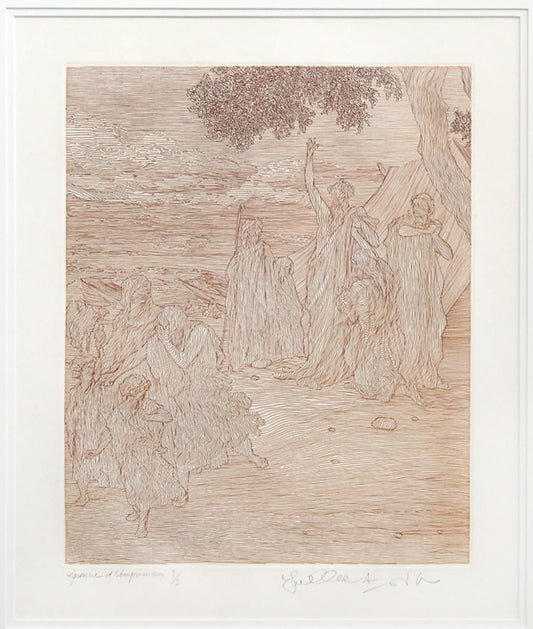 Guillaume Azoulay- Original Etching