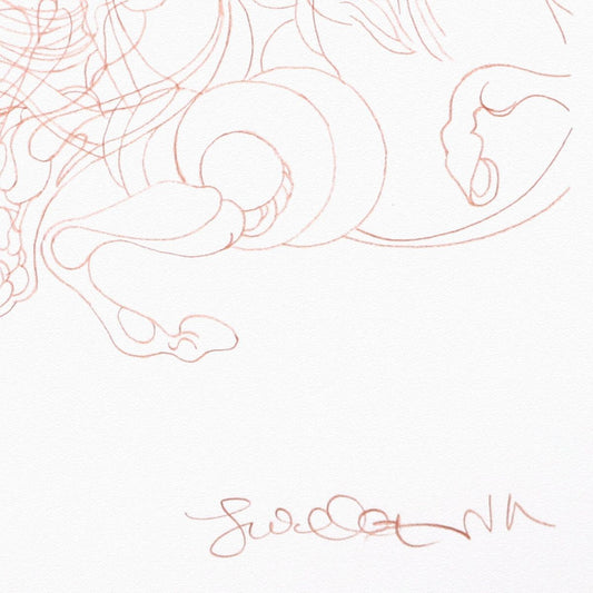 Guillaume Azoulay- Original Drawing " ESSAI JFKOS"