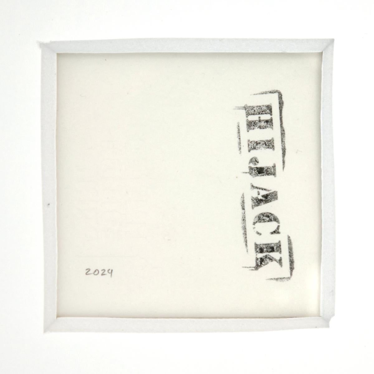 Hijack- Serigraph in Colors on Paper "BFF"