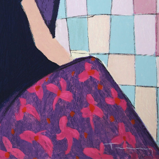 Itzchak Tarkay- Serigraph "Aperitif"