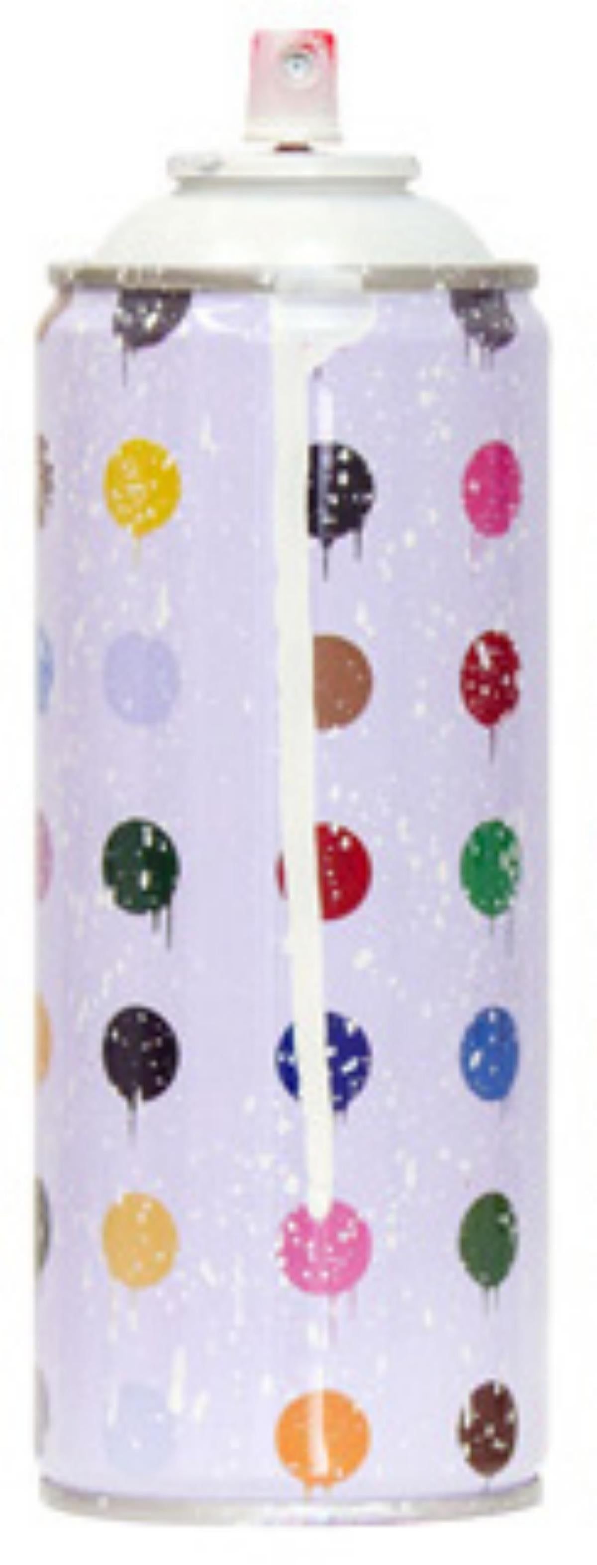 Mr. Brainwash- SPRAY CAN "HIRST DOTS, 2020"