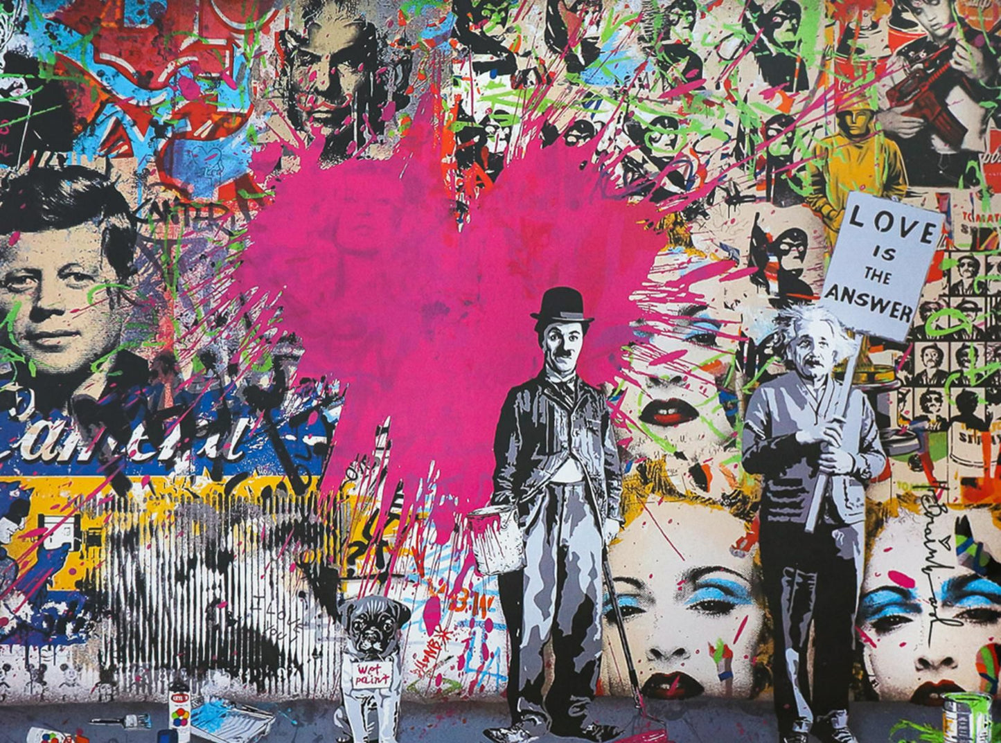 Mr. Brainwash- Offset Lithograph