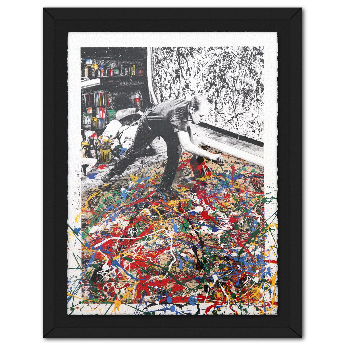 Mr. Brainwash- Silk Screen "Freedom Art"