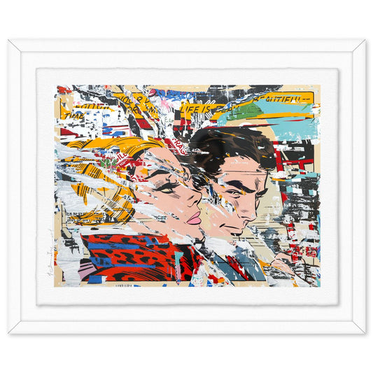Mr. Brainwash- Silk Screen "You Drive Me Crazy"