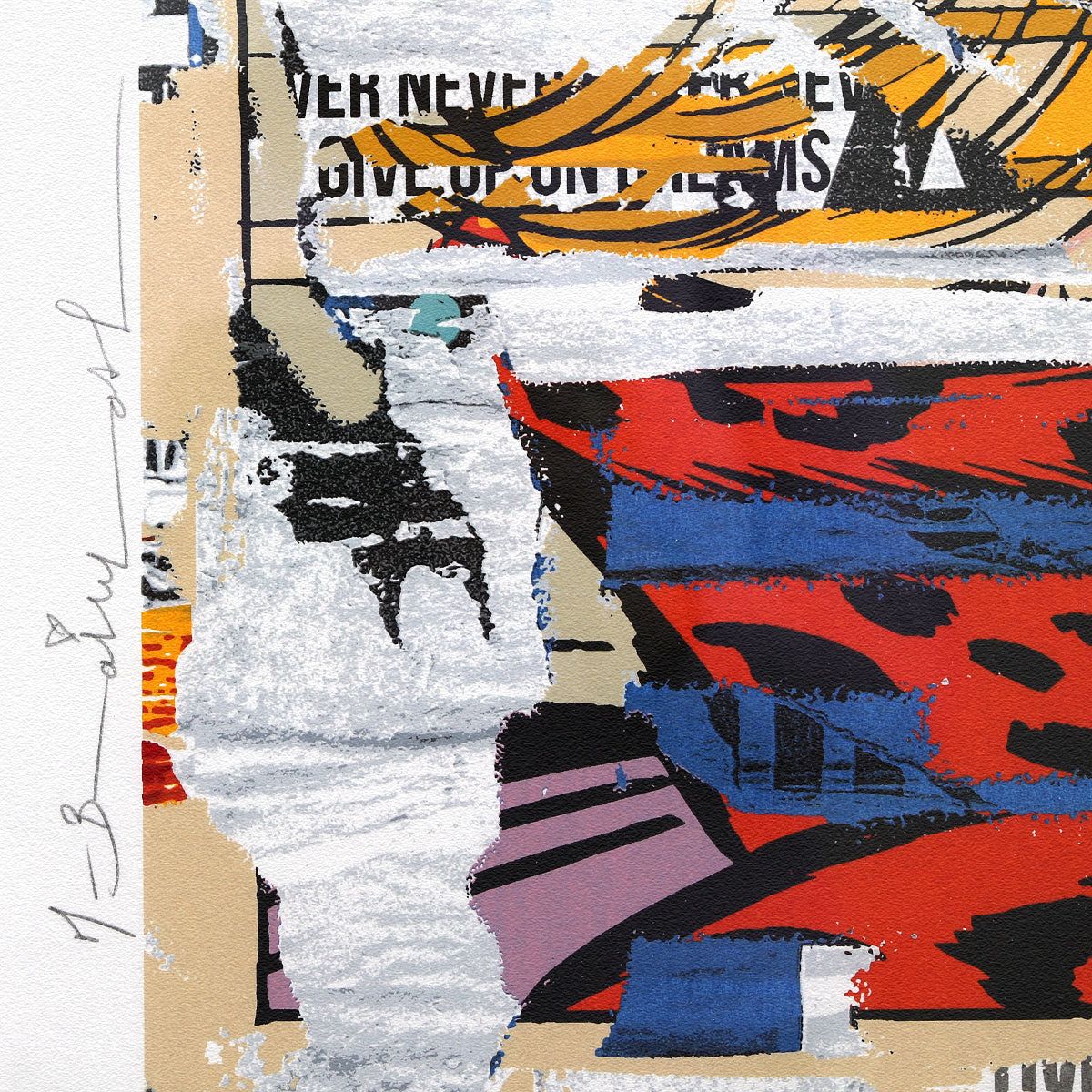 Mr. Brainwash- Silk Screen "You Drive Me Crazy"