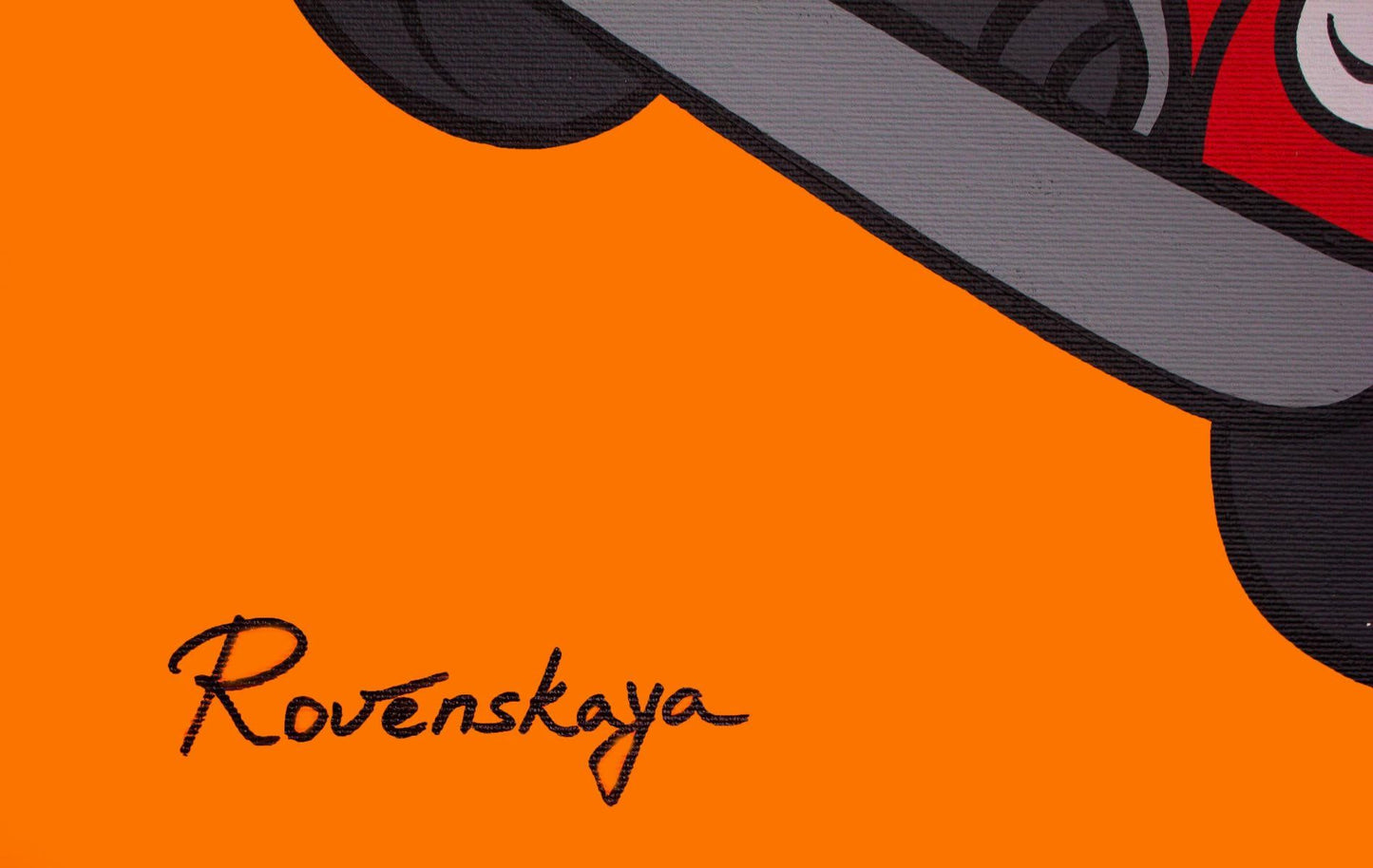 Nastya Rovenskaya- Original Oil on Canvas "The Ride"