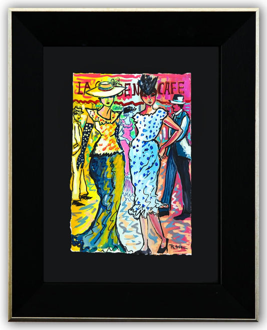 Patricia Govezensky- Original Watercolor "Bestie"