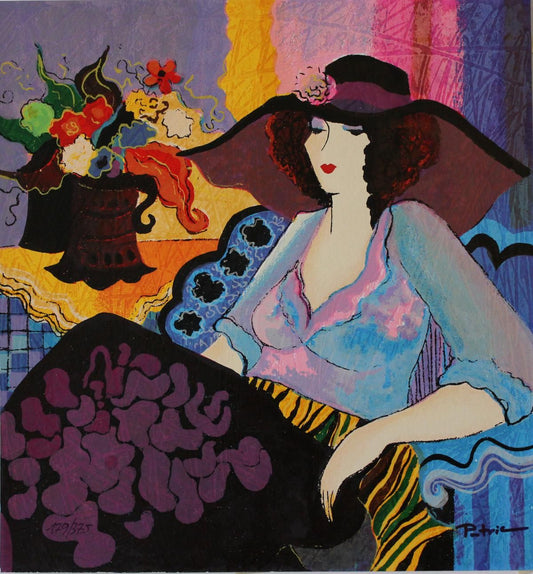 Patricia Govezensky- Original Serigraph on Paper "Noa"