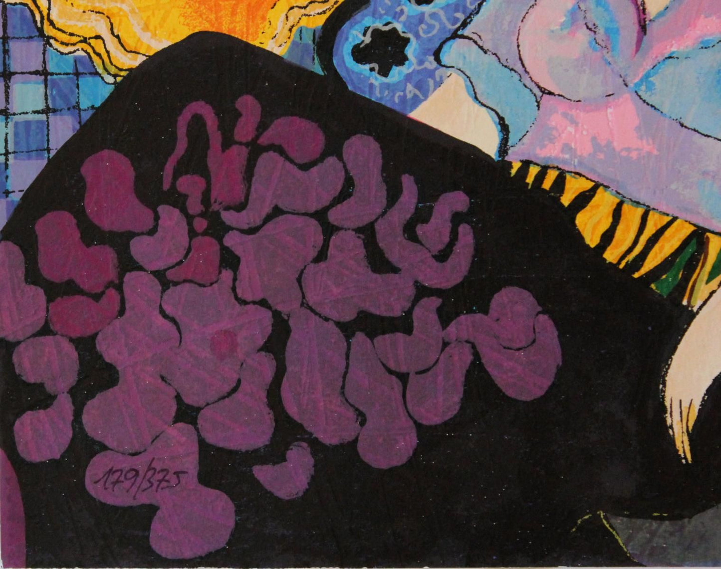 Patricia Govezensky- Original Serigraph on Paper "Noa"