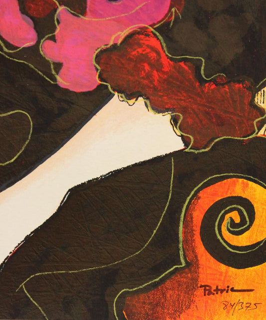 Patricia Govezensky- Original Serigraph on Paper "Elizabeth"