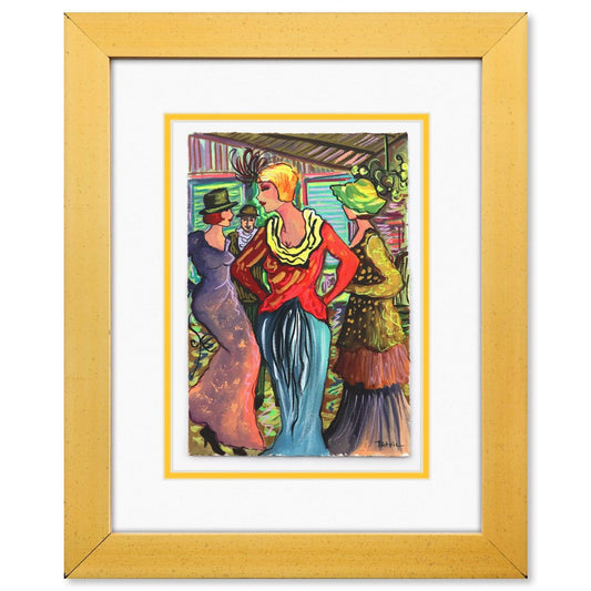 Patricia Govezensky- Original Watercolor "Attention"