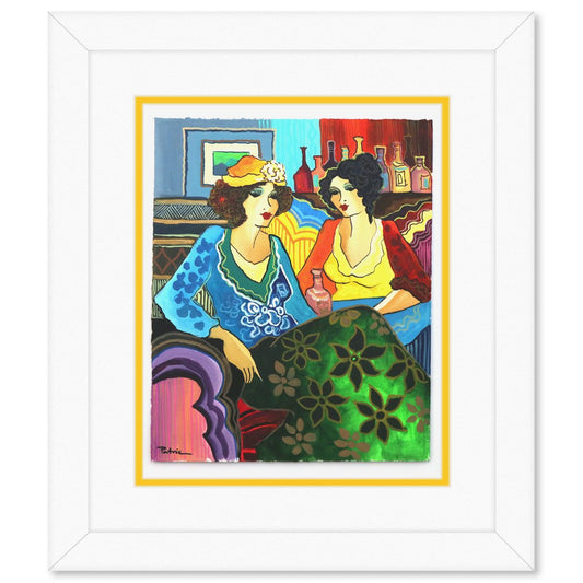 Patricia Govezensky- Original Watercolor "Emma and Mia"