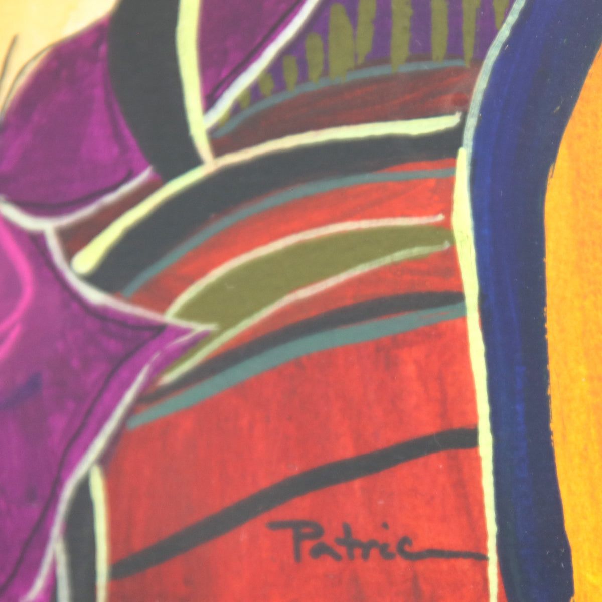 Patricia Govezensky- Original Watercolor "Coded Emotions"