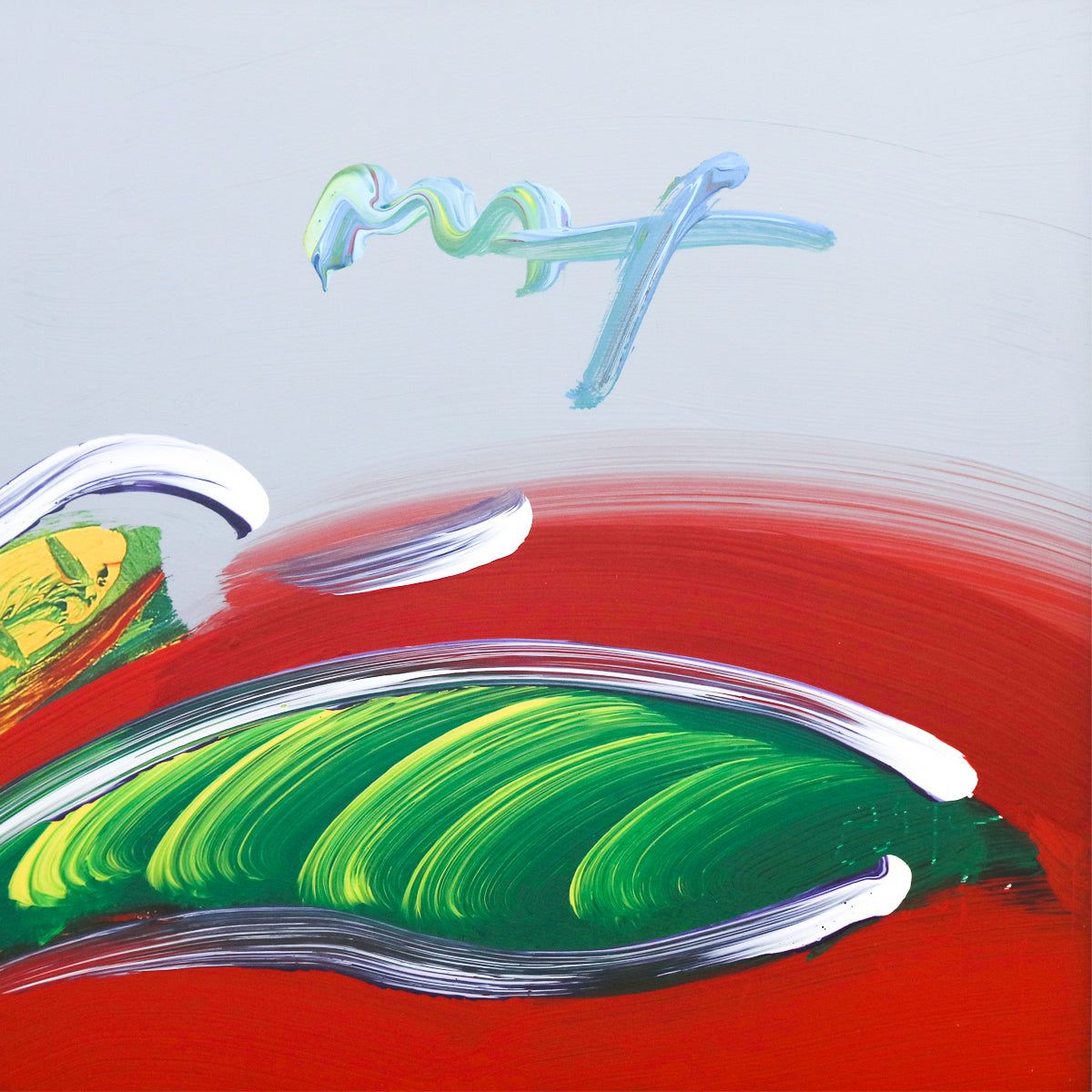 Peter Max- Original Mixed Media "Women In Love"