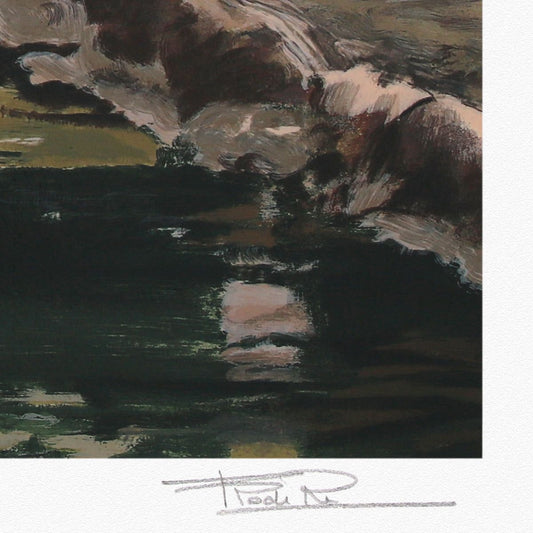 Poch Romeu- Silkscreen "Rincon de Biniancolla"