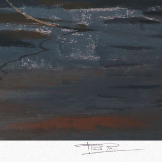 Poch Romeu- Silkscreen "Puerto de Mahon"