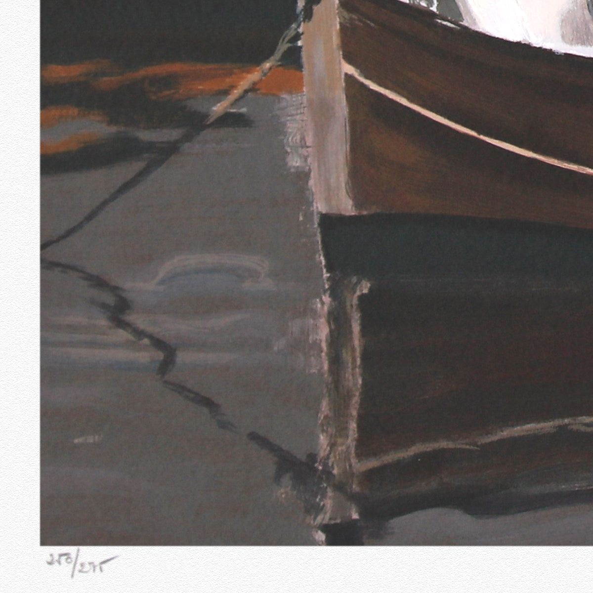 Poch Romeu- Silkscreen "Puerto de Mahon"