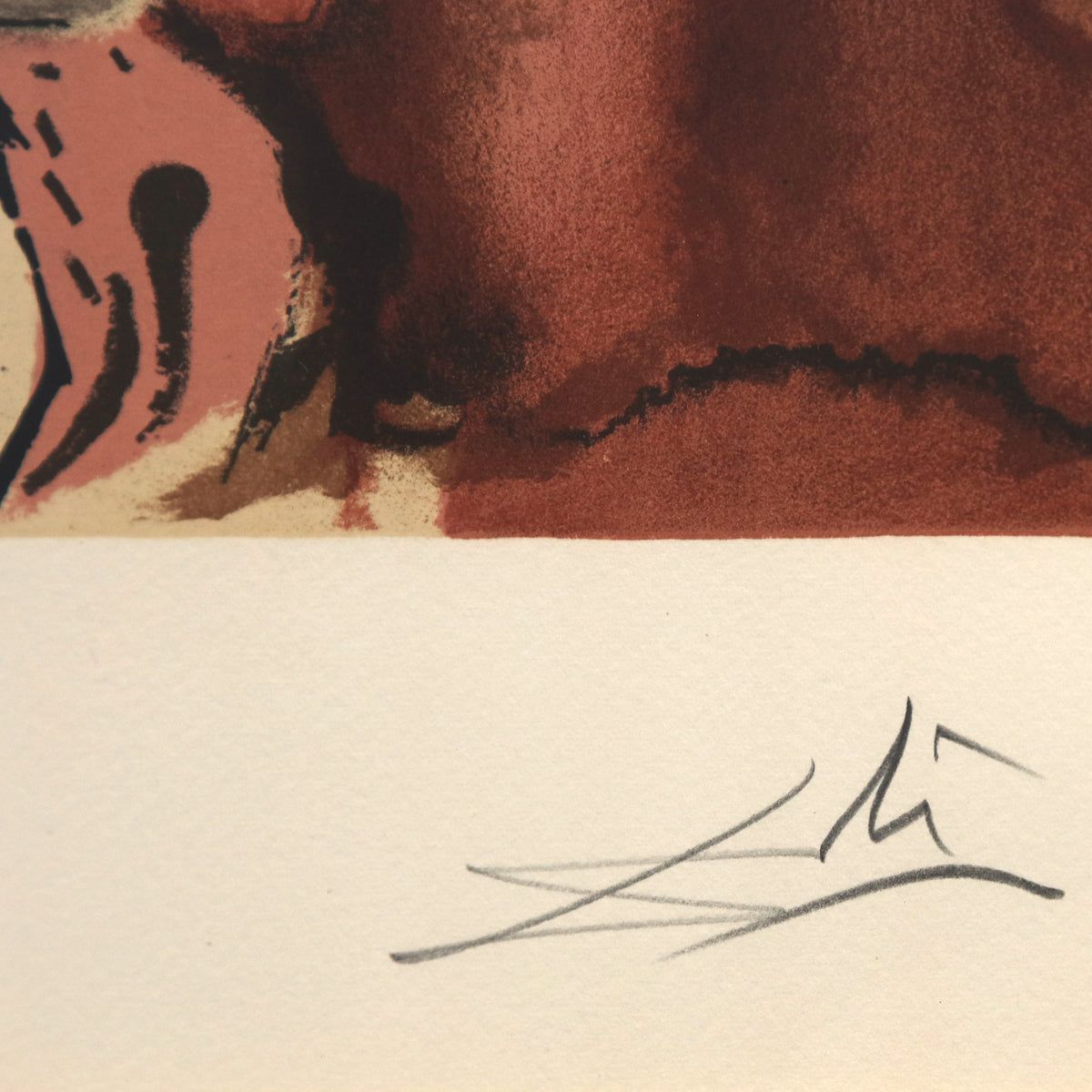 Salvador Dali- Original Lithograph "For that is thy life"