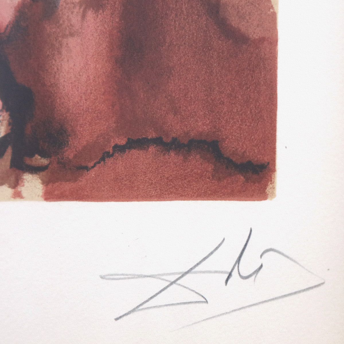 Salvador Dali- Original Lithograph "For that is thy life"