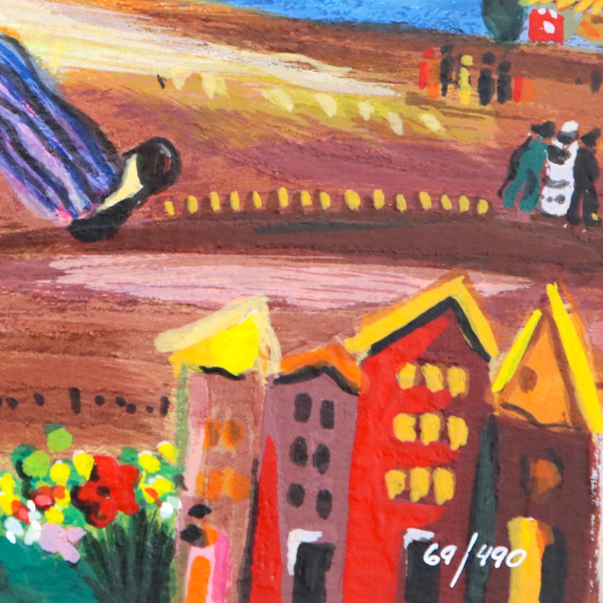 Shlmo Alter- Serigraph "Just Married"