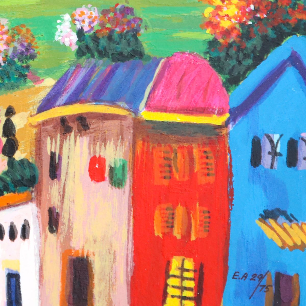 Shlmo Alter- Serigraph "Paradise City"