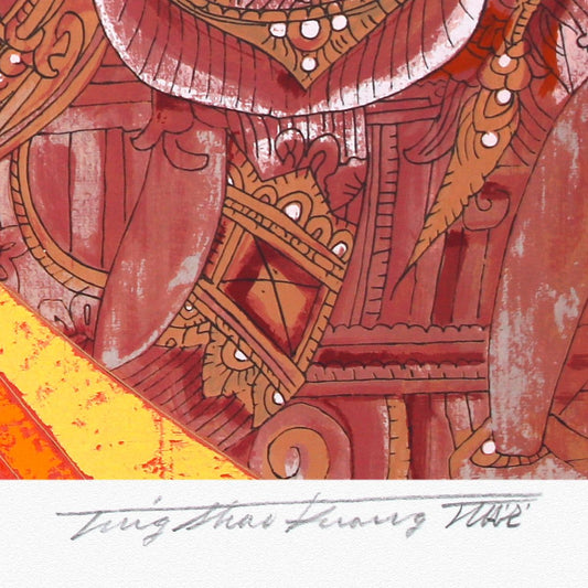 Ting Kuang- Silkscreen "Ramayana"