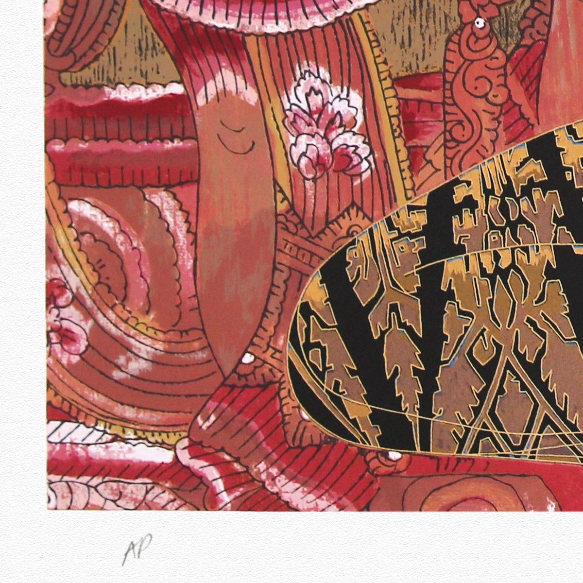 Ting Kuang- Silkscreen "Ramayana"