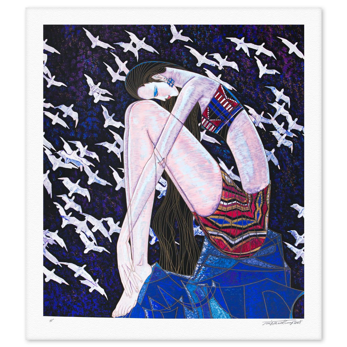 Ting Kuang- Silkscreen "Echos"