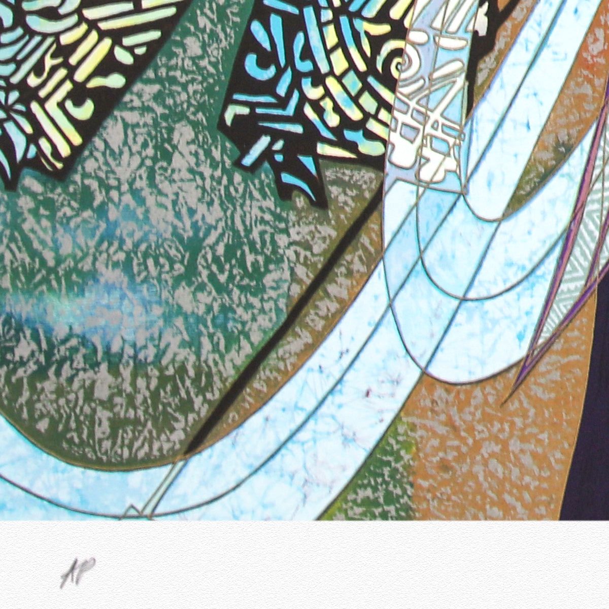 Ting Kuang- Silkscreen "Shadow Play"