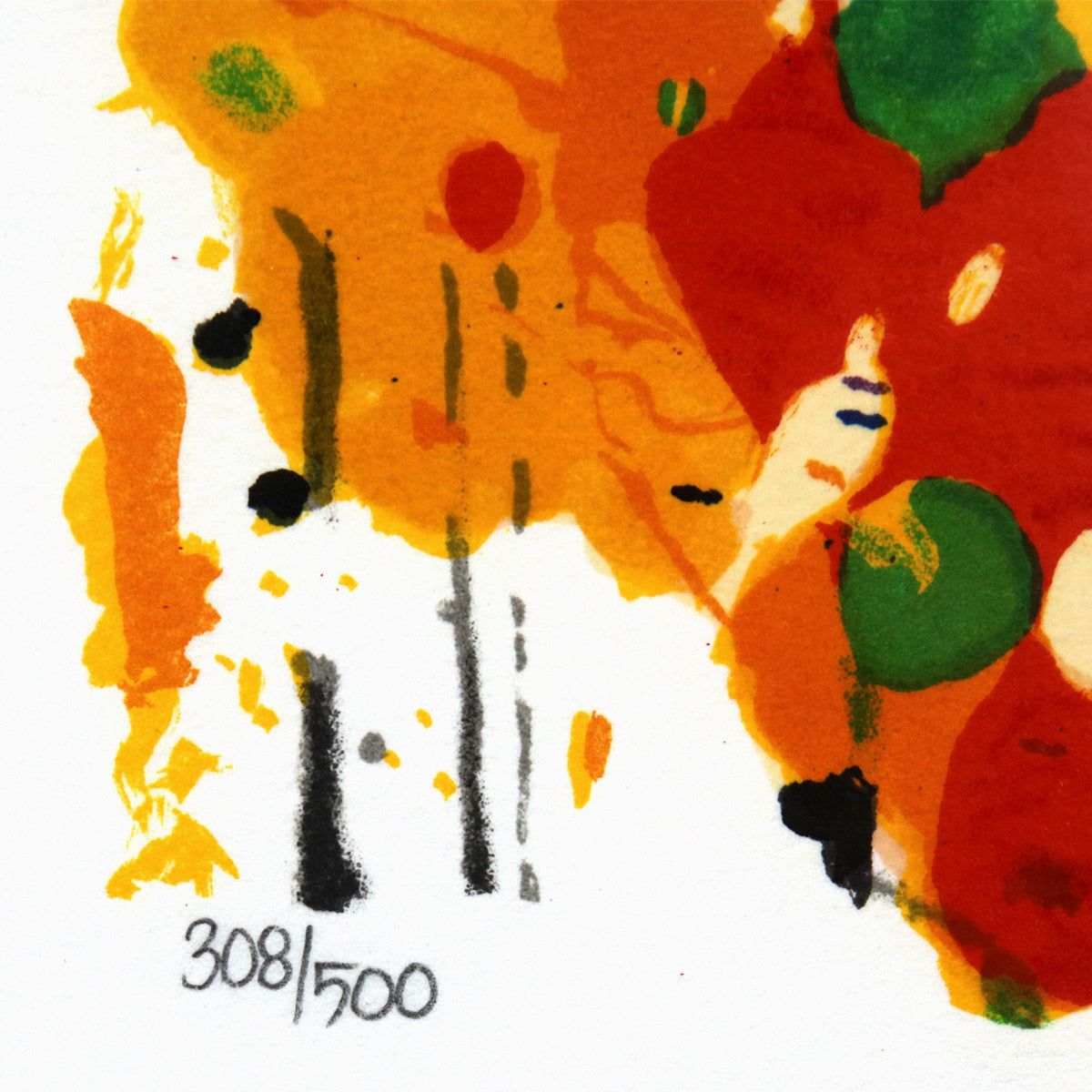 Tom Everhart- Hand Pulled Original Lithograph "Squeeze The Day-Thursday"