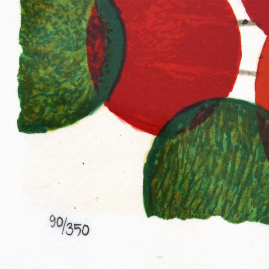 Tom Everhart- Hand Pulled Original Lithograph "Synchronize My Boogie-Afternoon"