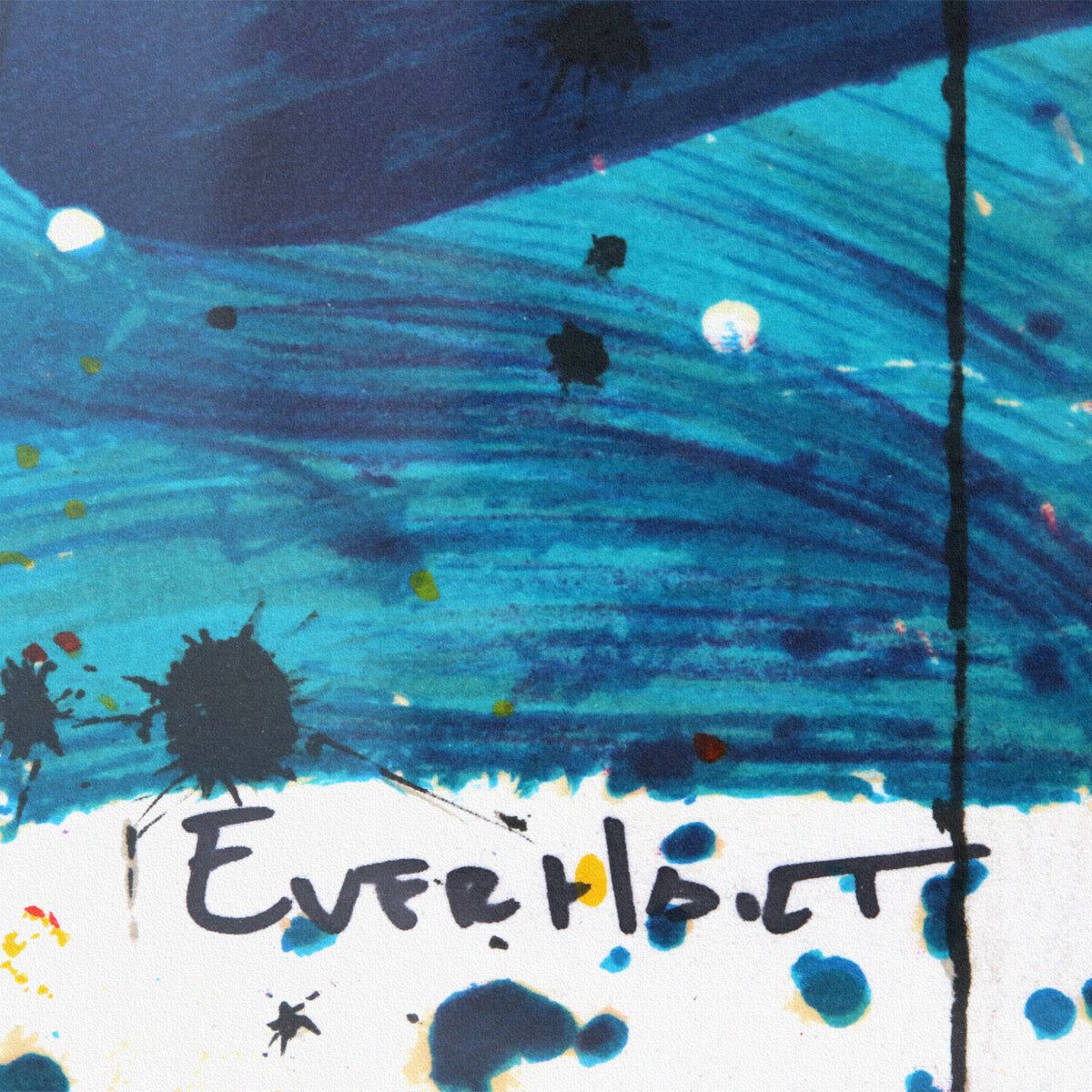 Tom Everhart- Hand Pulled Original Lithograph "Ace Face"