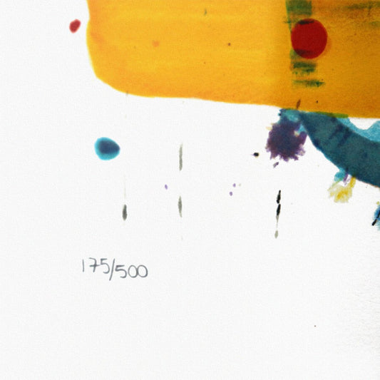 Tom Everhart- Hand Pulled Original Lithograph "Cool & Intelligent"