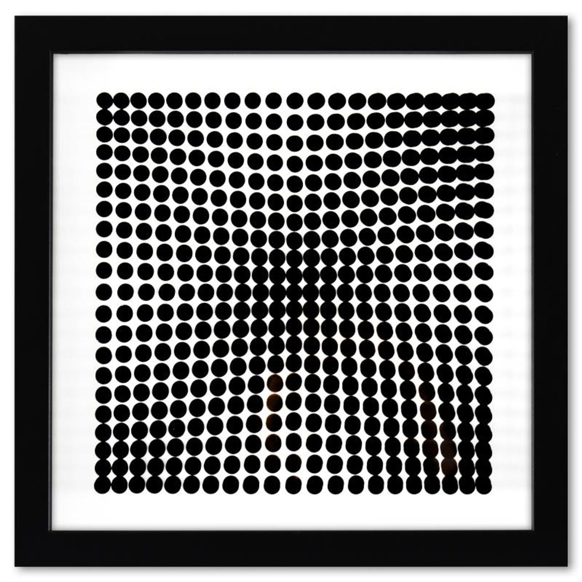 Victor Vasarely (1908-1997), "Trois Dimensions Optique de la serie Cinetiques" Framed 1973 Dimensional Art with Letter of Authenticity