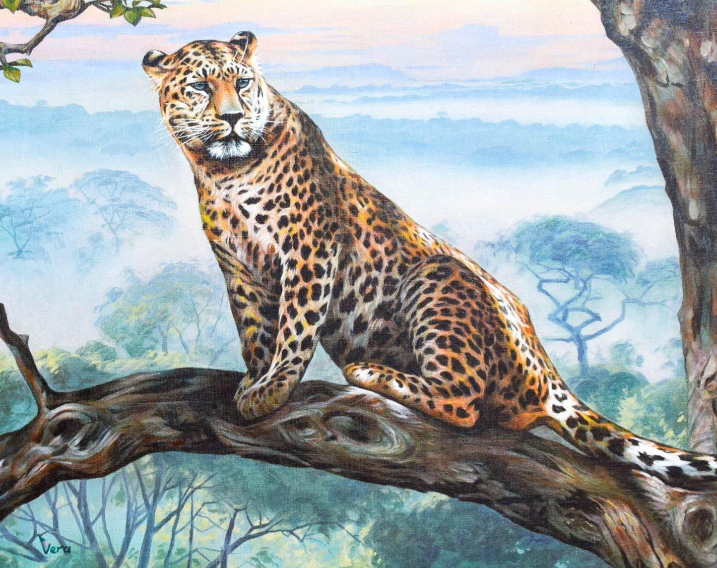 Vera V. Goncharenko- Original Giclee on Canvas "Preparedness"
