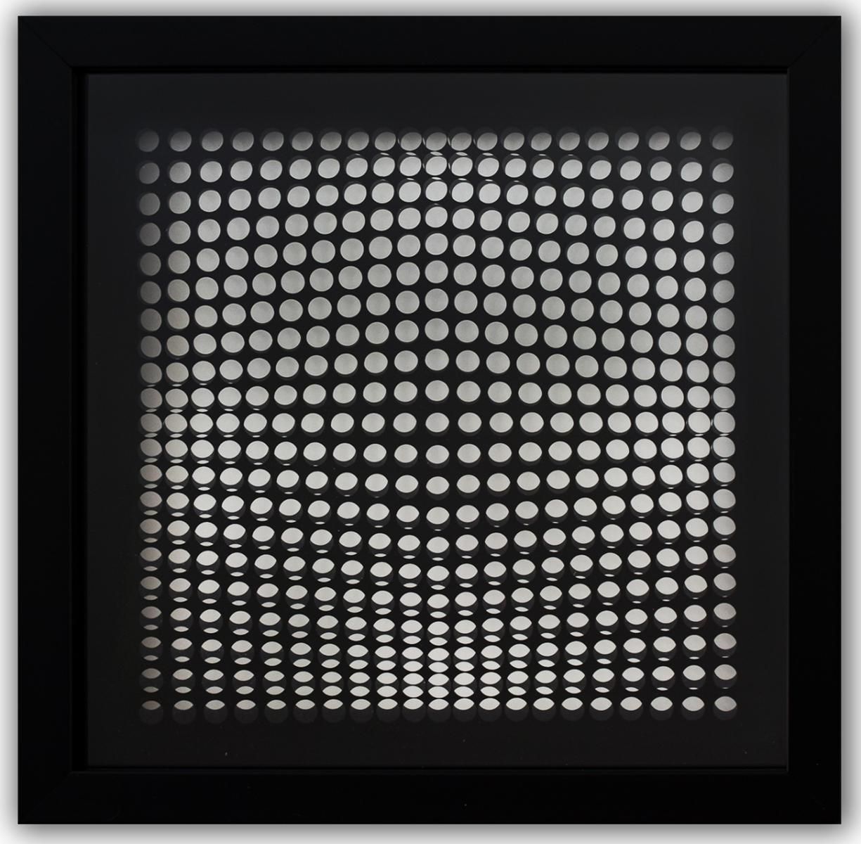 Victor Vasarely- 3D Wall Sculpture/object "Cinetiques"
