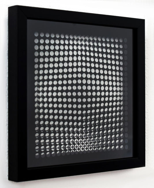 Victor Vasarely- 3D Wall Sculpture/object "Cinetiques"