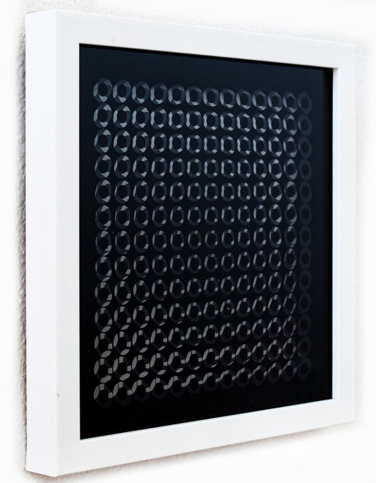 Victor Vasarely- 3D Wall Sculpture/object "Cinetiques"