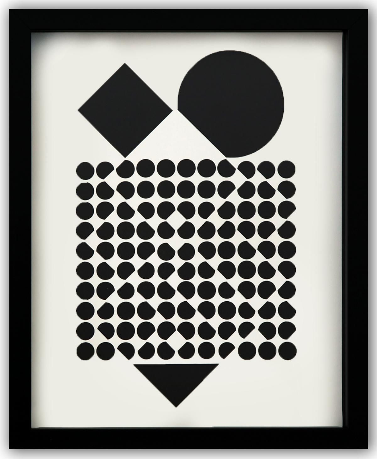 Victor Vasarely- Heliogravure Print "Untitled"
