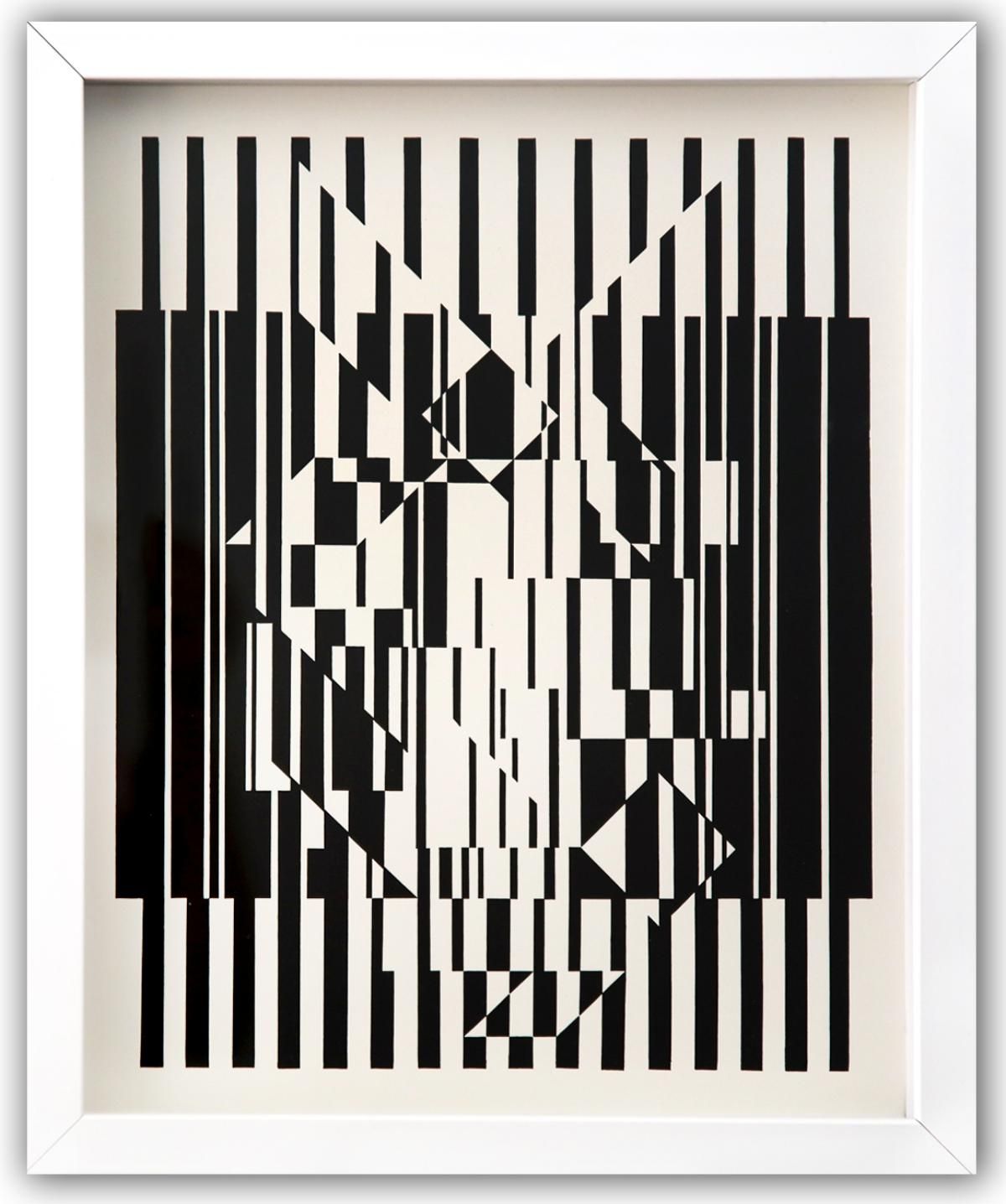 Victor Vasarely- Heliogravure Print "Untitled"