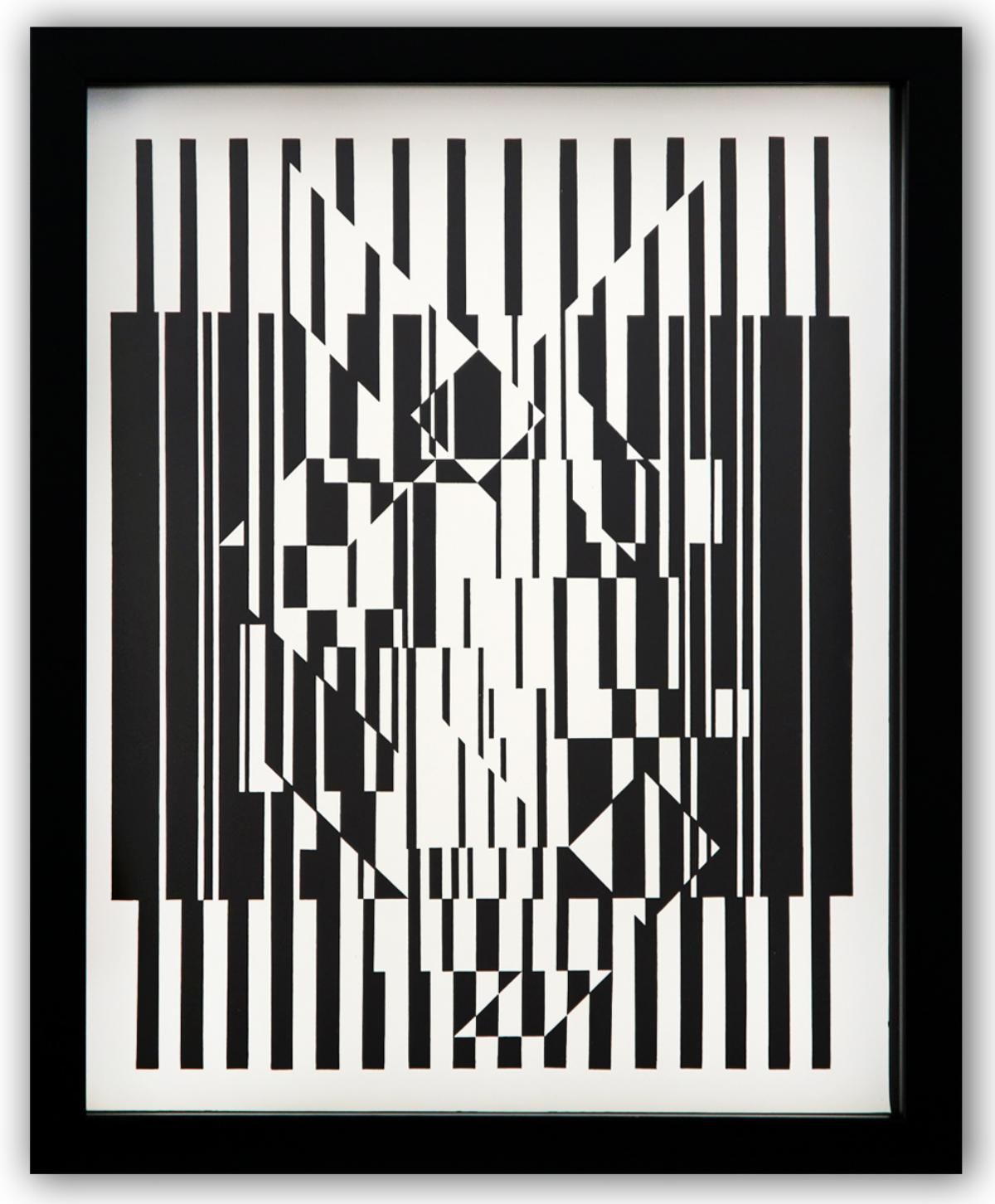Victor Vasarely- Heliogravure Print "Untitled"