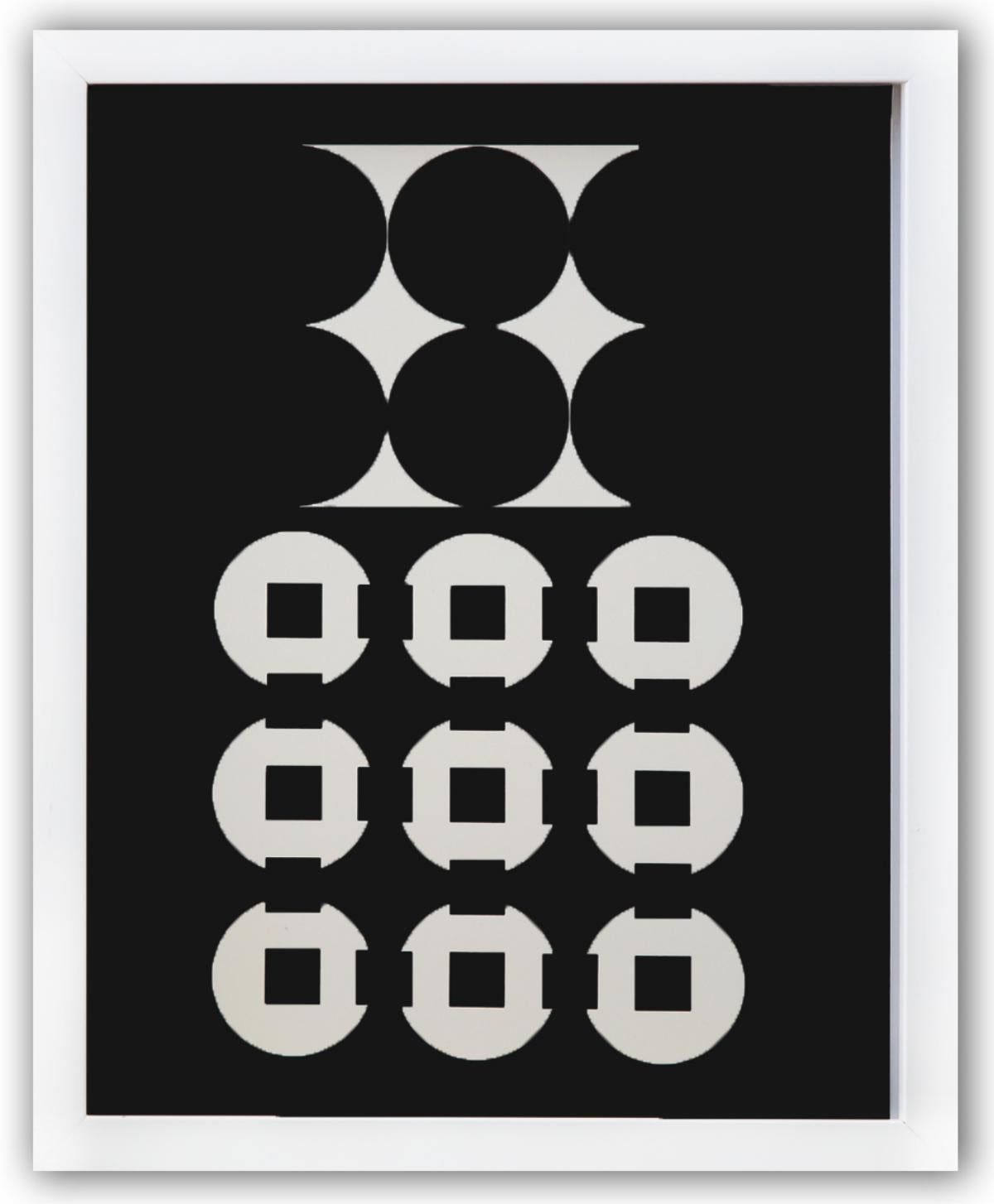 Victor Vasarely- Heliogravure Print "Untitled"