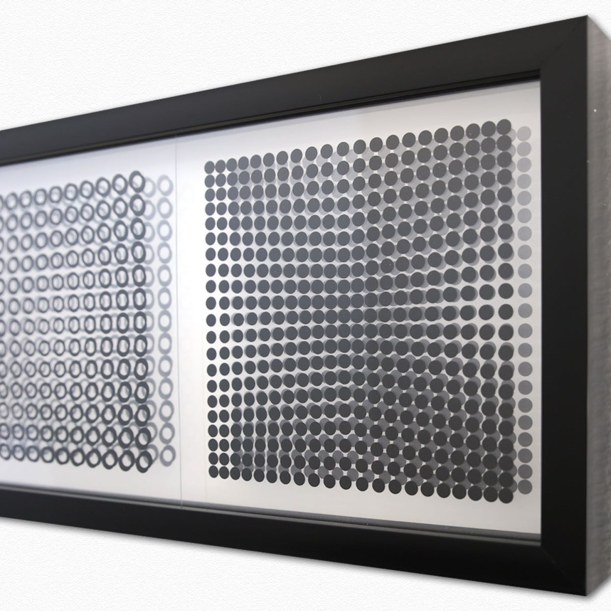 Victor Vasarely (1908-1997)- Mixed Media "Serie Cinetique: Trois Dimensions de l'Optique"