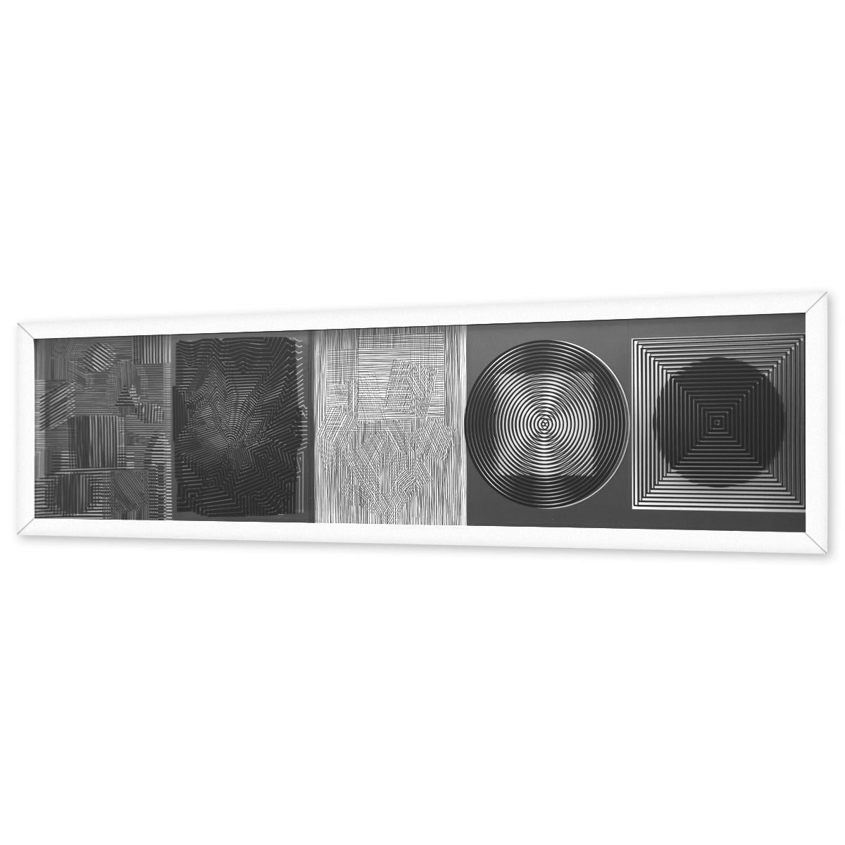 Victor Vasarely (1908-1997)- Mixed Media "Serie Cinetique: Trois Dimensions de l'Optique"