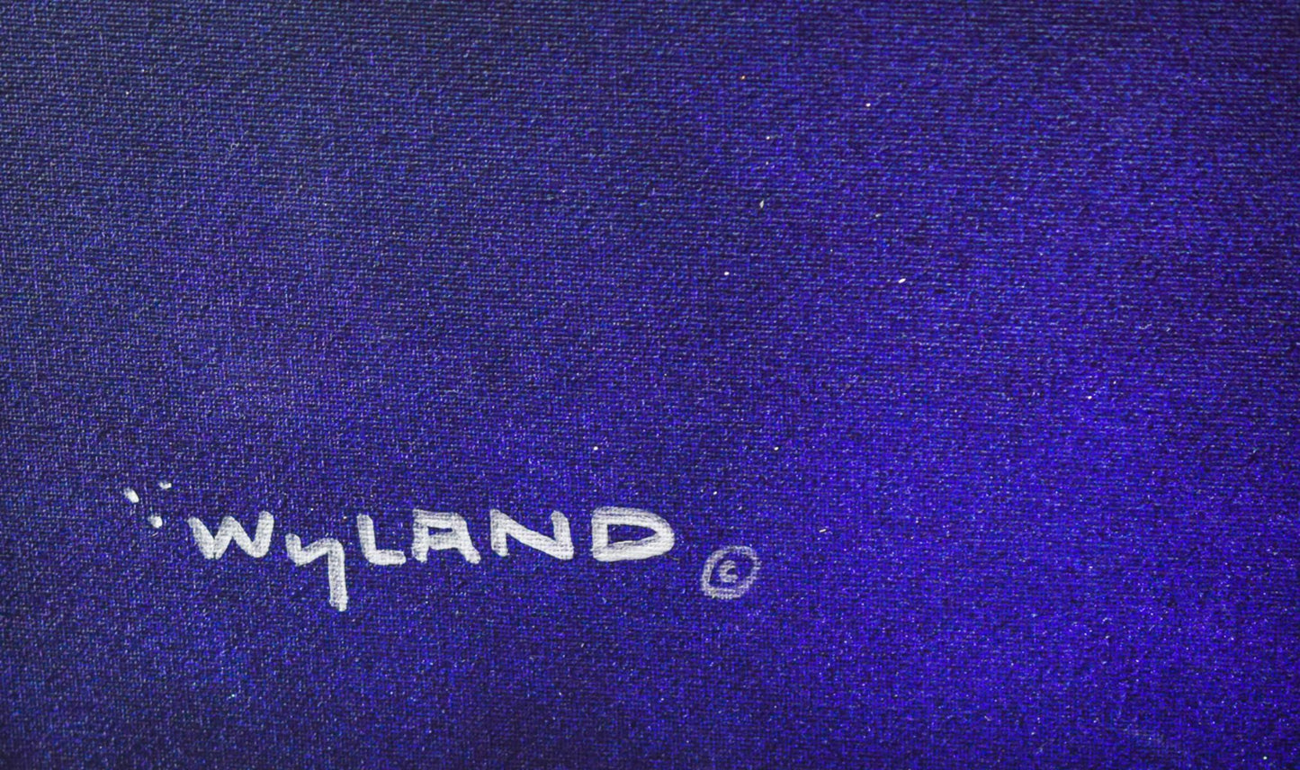 Wyland- Original Painting on Canvas "Dolphin World"