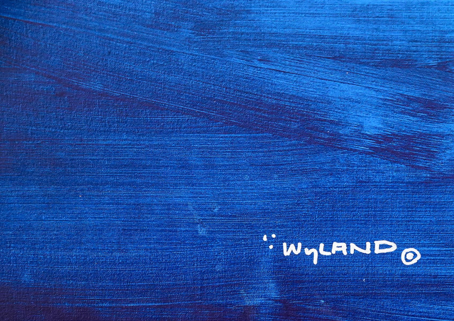 Wyland- Original Painting on Canvas "Heading for the surface"