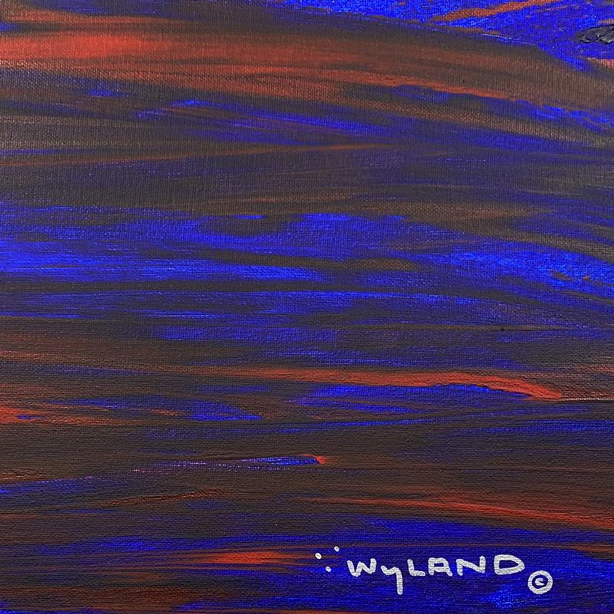 Wyland- Original Painting on Canvas "Untitled"