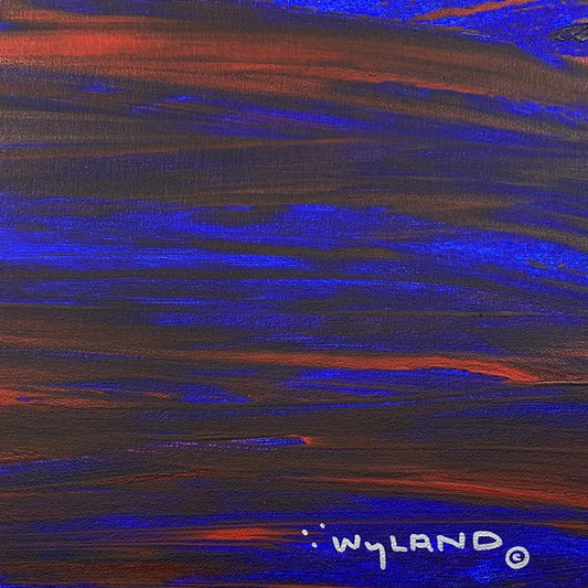 Wyland- Original Painting on Canvas "Untitled"