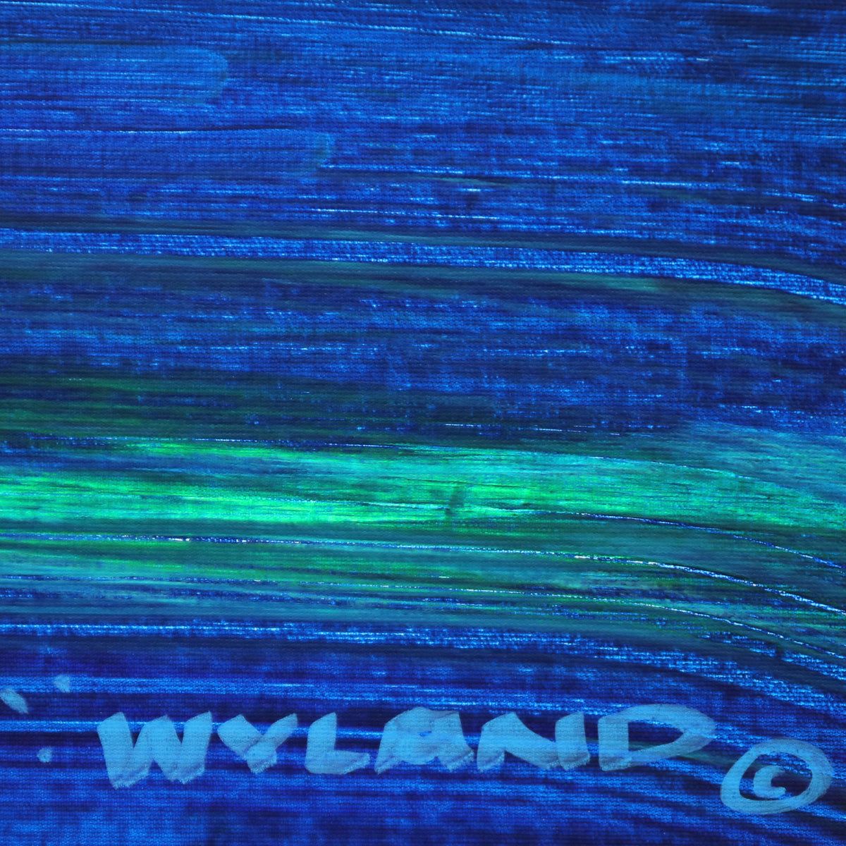 Wyland- Original Painting on Canvas "Abstract"
