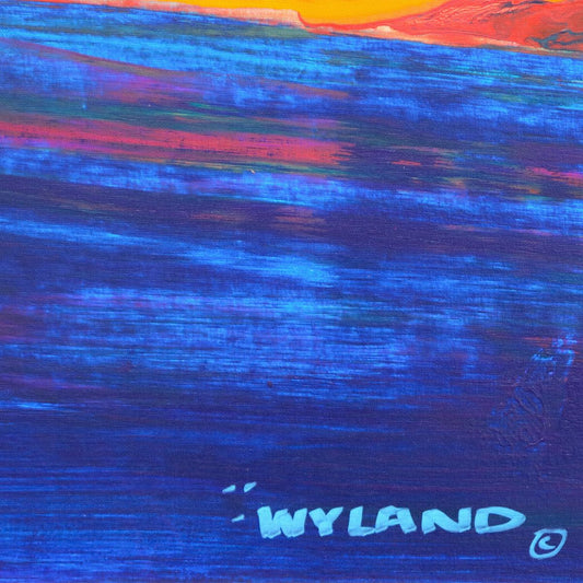 Wyland- Original Painting on Canvas "Abstract"